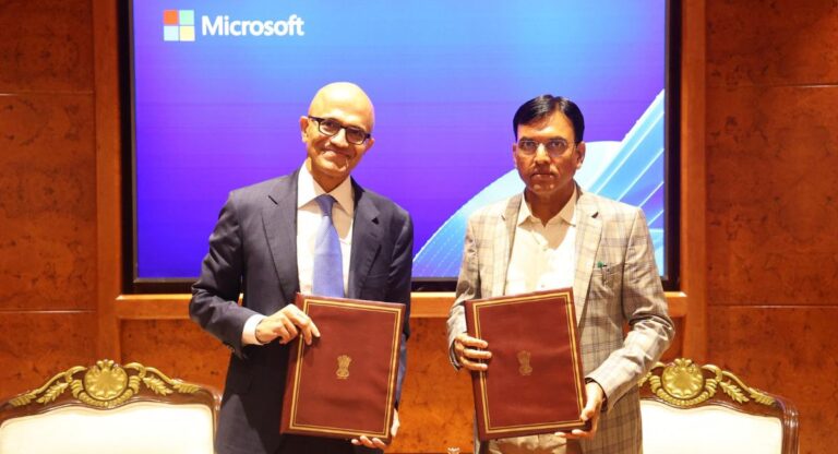 Labour Ministry, Microsoft Sign MoU To Scale AI-led Skilling