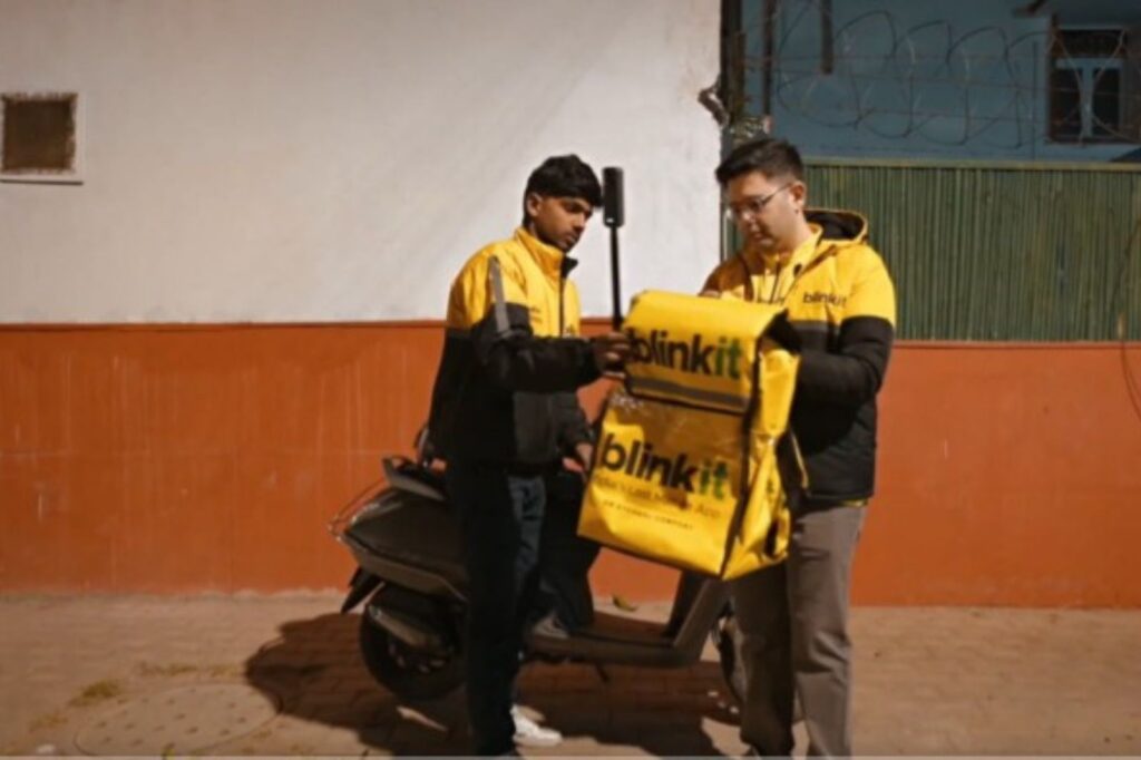 MP Raghav Chadha Takes A Ride With Blinkit For Ground-Zero Experience