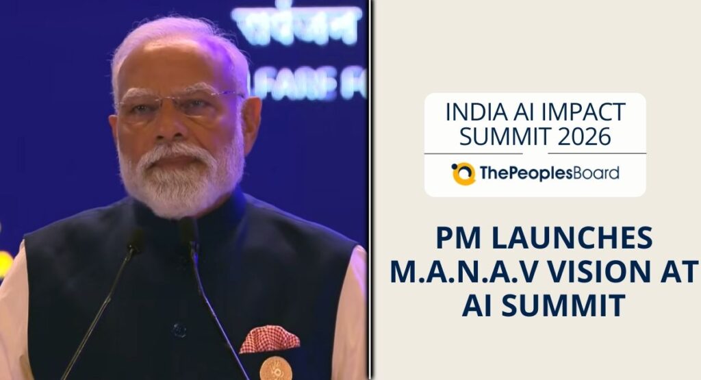 Narendra Modi Launches MANAV Vision At India AI Impact Summit