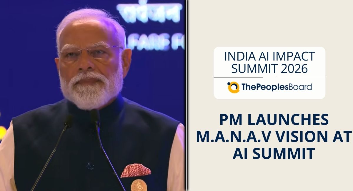 Narendra Modi Launches MANAV Vision At India AI Impact Summit