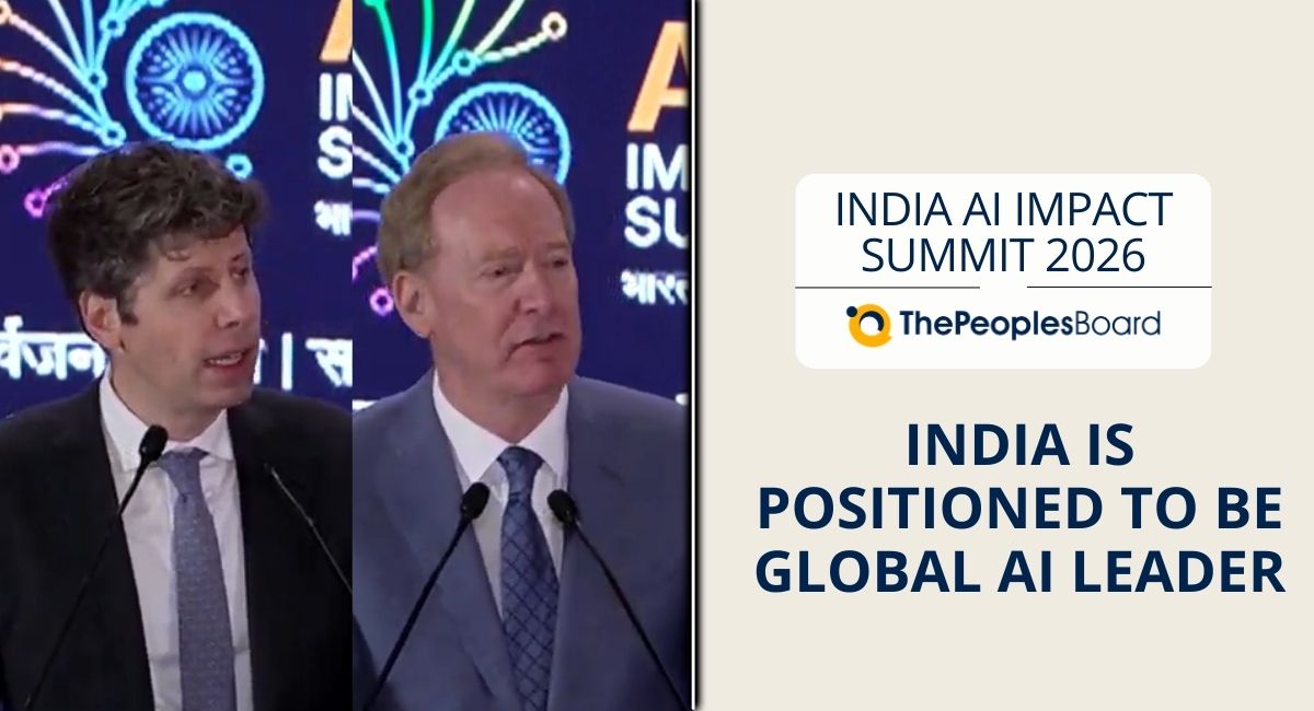 Sam Altman, Brad Smith At India AI Impact Summit 2026